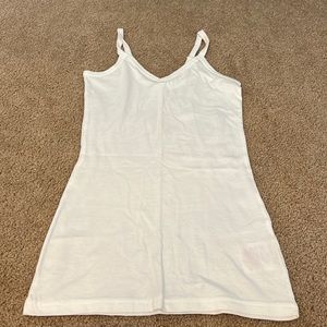 no boundaries white tank top